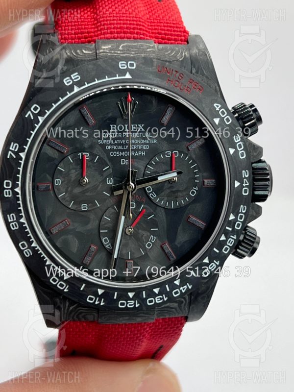 Фото 6 - Rolex Cosmograph Daytona Carbon DIW “CARBON RED UNIQUE"