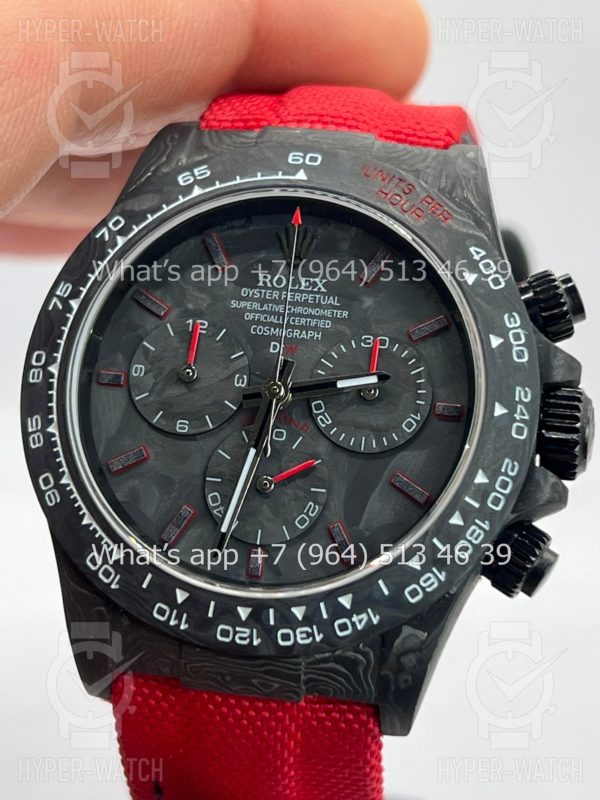 Фото 7 - Rolex Cosmograph Daytona Carbon DIW “CARBON RED UNIQUE"