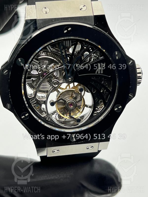 Фото 2 - Hublot Big Bang Tourbillion Skeleton Steel