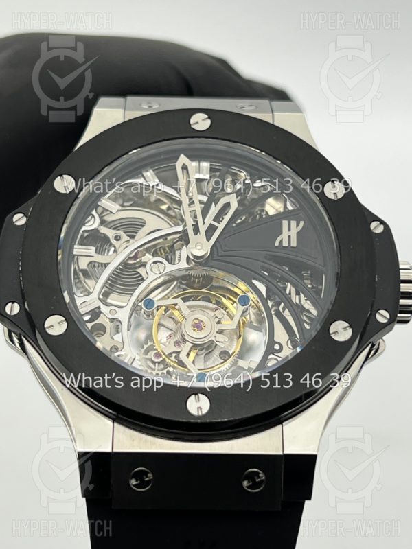 Фото 5 - Hublot Big Bang Tourbillion Skeleton Steel