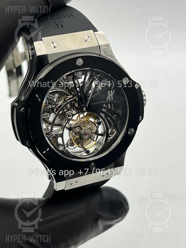 Фото 6 - Hublot Big Bang Tourbillion Skeleton Steel