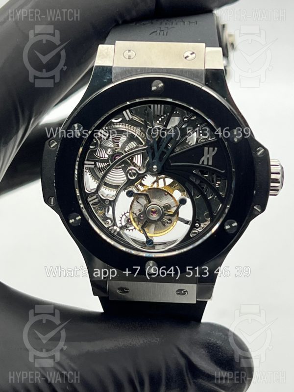 Фото 7 - Hublot Big Bang Tourbillion Skeleton Steel