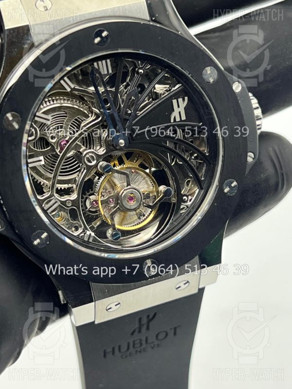 Фото 9 - Hublot Big Bang Tourbillion Skeleton Steel