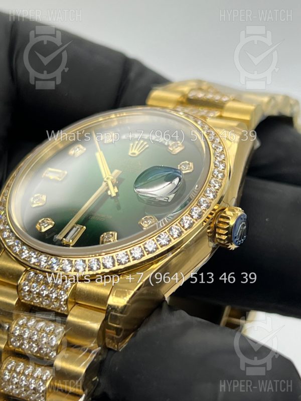 Фото 6 - Rolex Day-Date 36mm 128348RBR-0036 Green