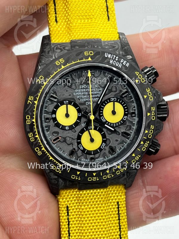 Фото 2 - Rolex Cosmograph Daytona Carbon DIW “ALL CARBON LEMON EDITION"