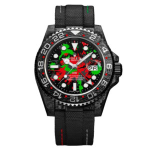 Фото 51 - Rolex GMT Master II 40mm Carbon DIW Motley Edition