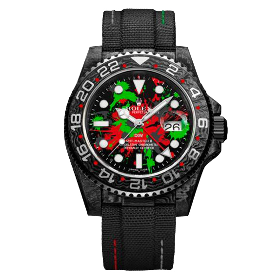 Фото 1 - Rolex GMT Master II 40mm Carbon DIW Motley Edition