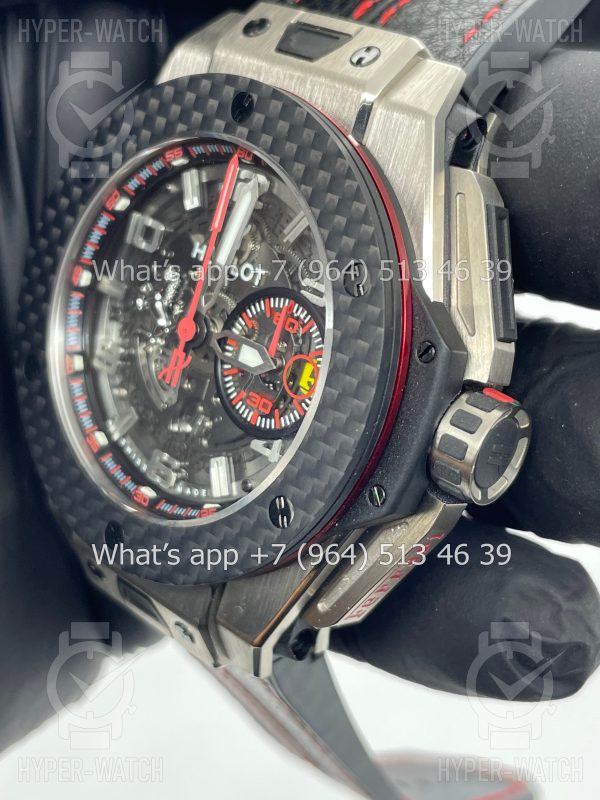 Фото 8 - Hublot Ferrari 45mm 401.NQ.0123.VR