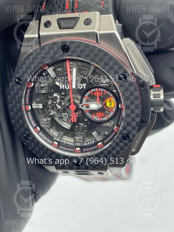 Фото 9 - Hublot Ferrari 45mm 401.NQ.0123.VR