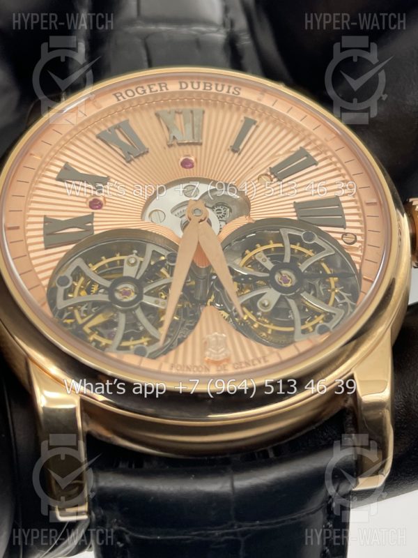 Фото 12 - Roger Dubuis Hommage Double Flying Tourbillon RDDBH0O562