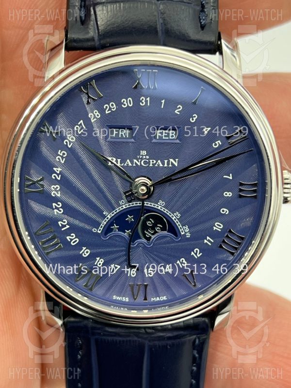 Фото 5 - Blancpain Villeret Quantieme Complet  6654-1529-55B