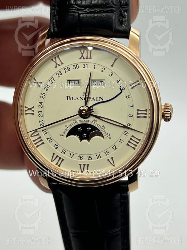 Фото 2 - Blancpain Villeret Quantieme Complet 6654-3642-55B