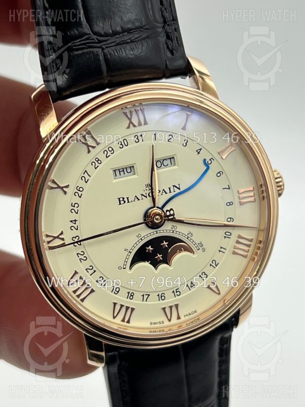 Фото 3 - Blancpain Villeret Quantieme Complet 6654-3642-55B