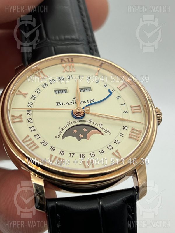 Фото 5 - Blancpain Villeret Quantieme Complet 6654-3642-55B