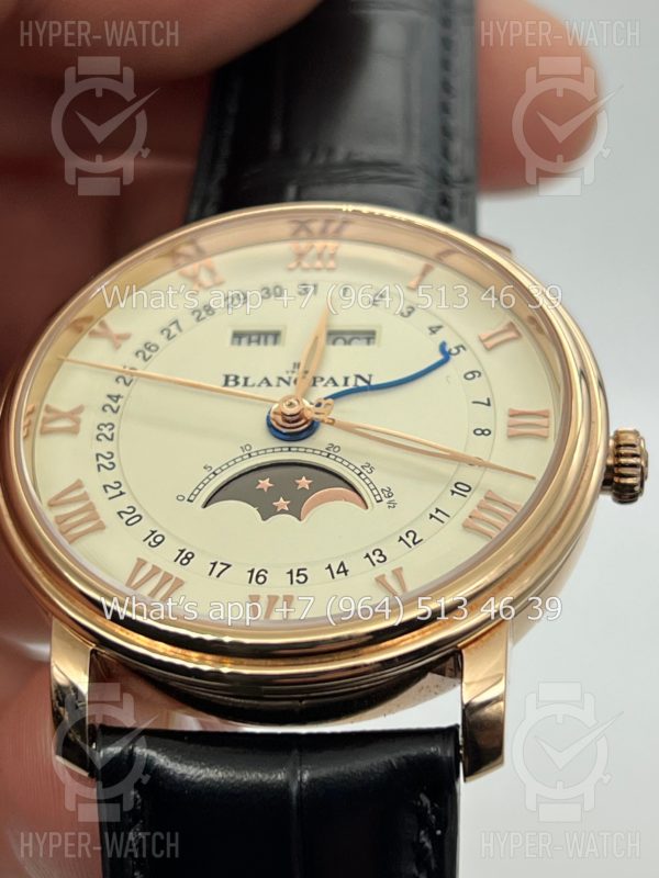 Фото 6 - Blancpain Villeret Quantieme Complet 6654-3642-55B