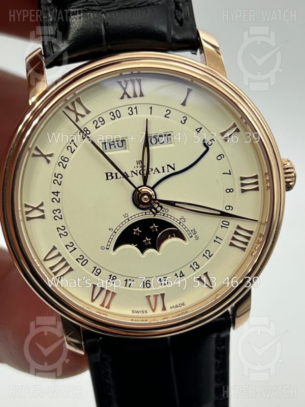 Фото 8 - Blancpain Villeret Quantieme Complet 6654-3642-55B