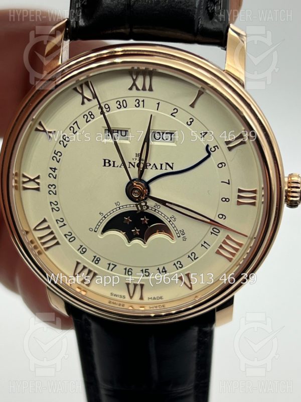 Фото 9 - Blancpain Villeret Quantieme Complet 6654-3642-55B