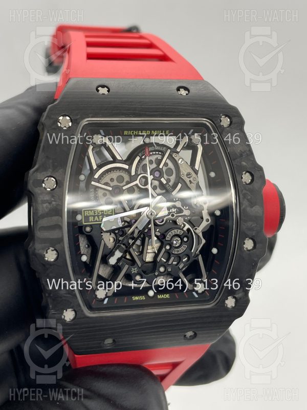 Фото 4 - Richard Mille RM 035 Rafael Nadal Carbon Red