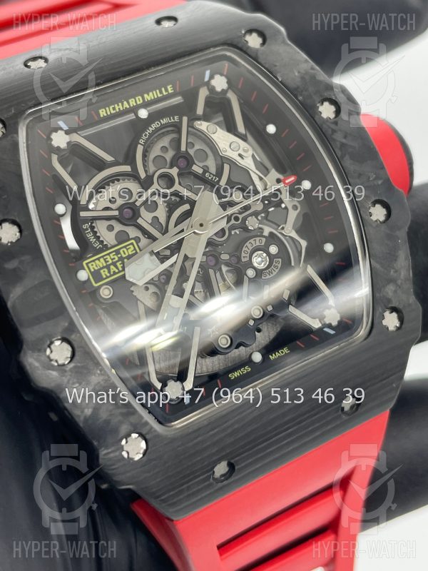 Фото 10 - Richard Mille RM 035 Rafael Nadal Carbon Red