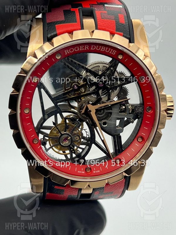 Фото 2 - Roger Dubuis Excalibur 45mm Flying Tourbillon Red Gold