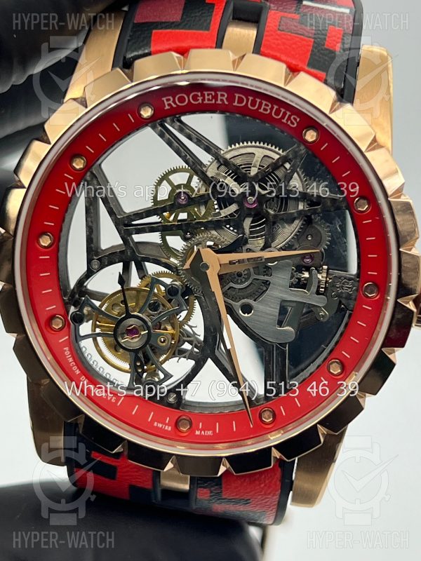 Фото 4 - Roger Dubuis Excalibur 45mm Flying Tourbillon Red Gold