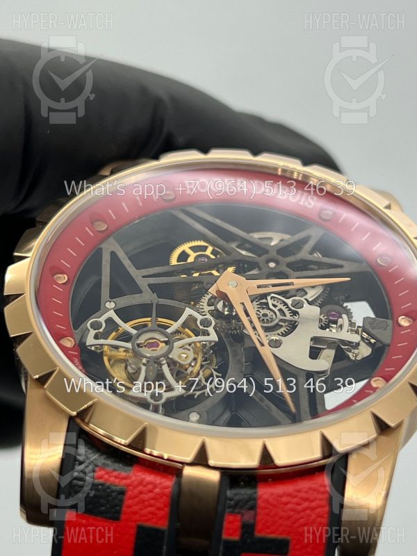 Фото 6 - Roger Dubuis Excalibur 45mm Flying Tourbillon Red Gold