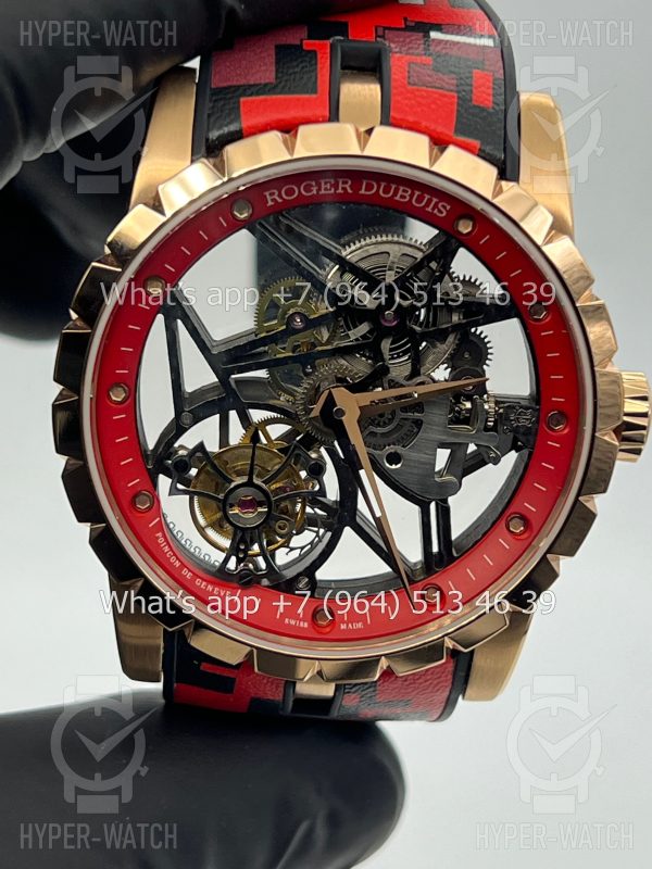 Фото 7 - Roger Dubuis Excalibur 45mm Flying Tourbillon Red Gold