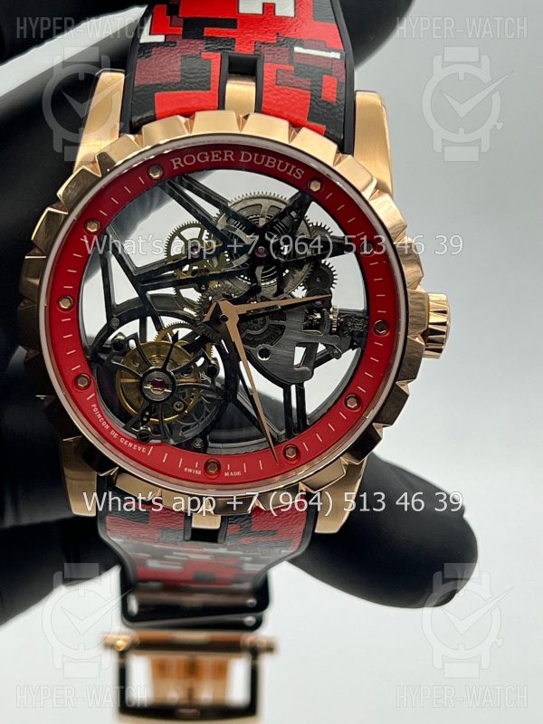 Фото 8 - Roger Dubuis Excalibur 45mm Flying Tourbillon Red Gold