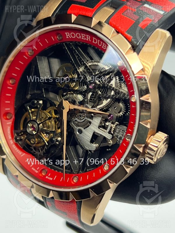 Фото 10 - Roger Dubuis Excalibur 45mm Flying Tourbillon Red Gold