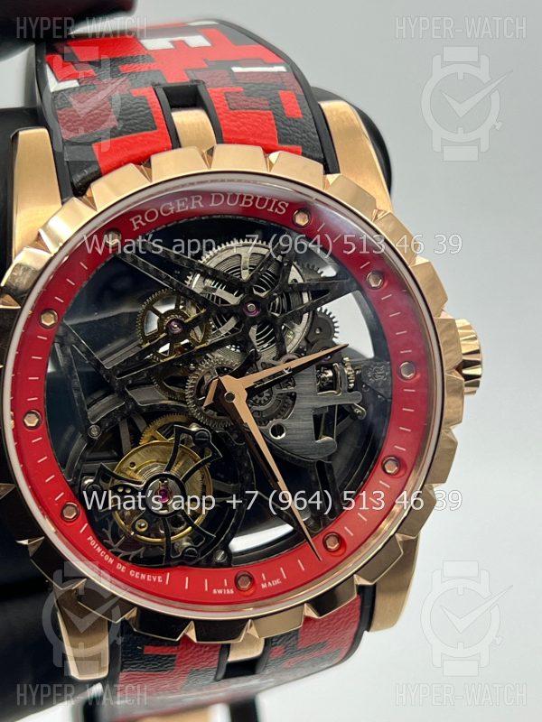 Фото 12 - Roger Dubuis Excalibur 45mm Flying Tourbillon Red Gold