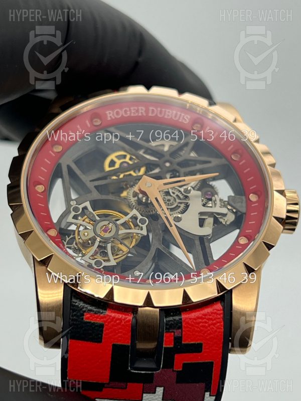 Фото 13 - Roger Dubuis Excalibur 45mm Flying Tourbillon Red Gold