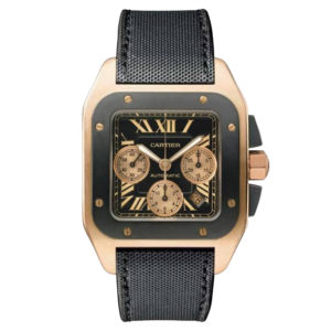 Фото 39 - Cartier Santos 100 XL Chronograph W2020003