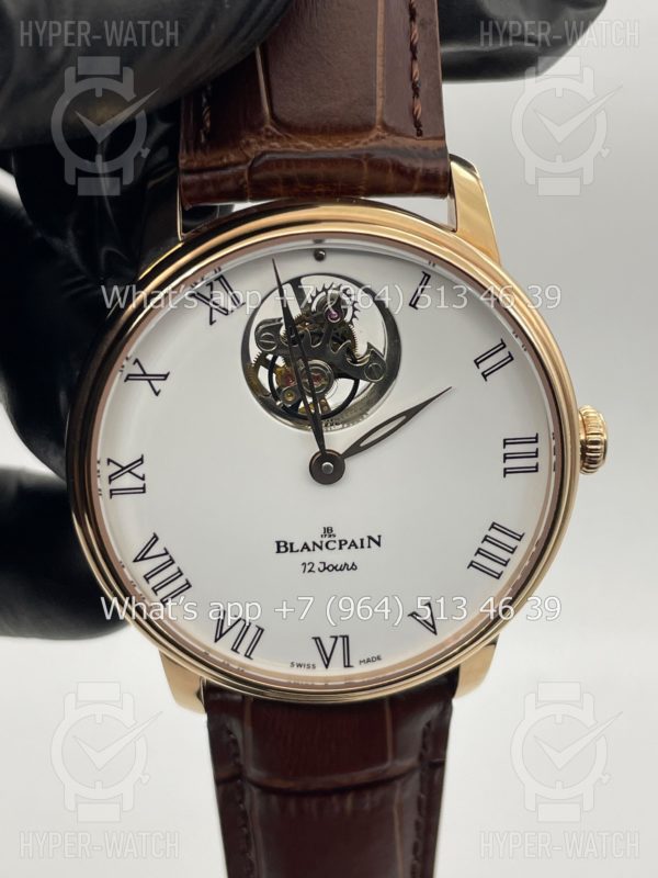 Фото 3 - Blancpain Villeret Tourbillon Volant Une Minute 12 Jours 66240-3631-55B