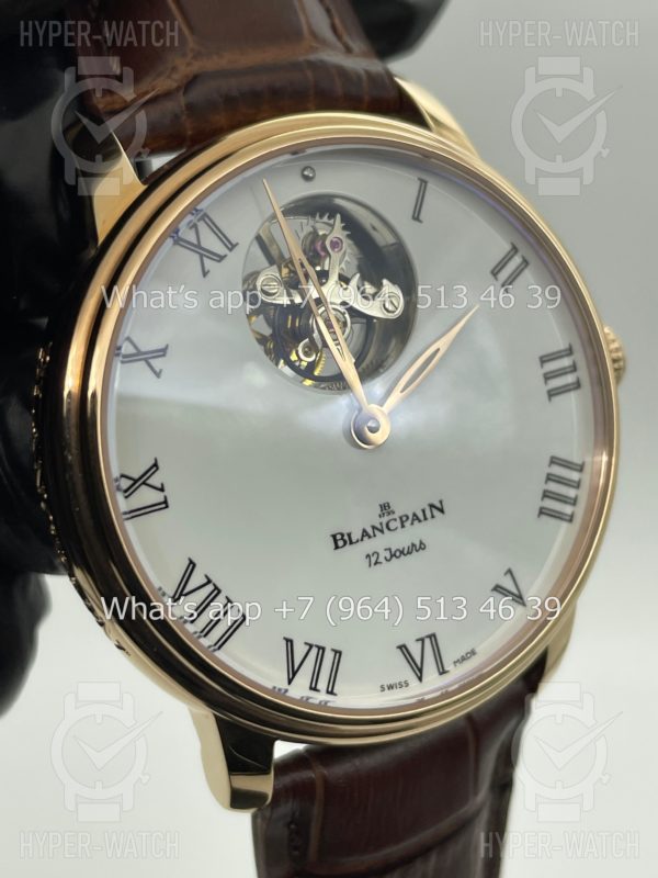 Фото 5 - Blancpain Villeret Tourbillon Volant Une Minute 12 Jours 66240-3631-55B