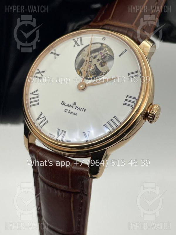 Фото 6 - Blancpain Villeret Tourbillon Volant Une Minute 12 Jours 66240-3631-55B