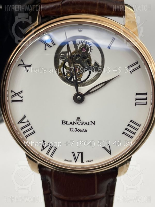 Фото 8 - Blancpain Villeret Tourbillon Volant Une Minute 12 Jours 66240-3631-55B