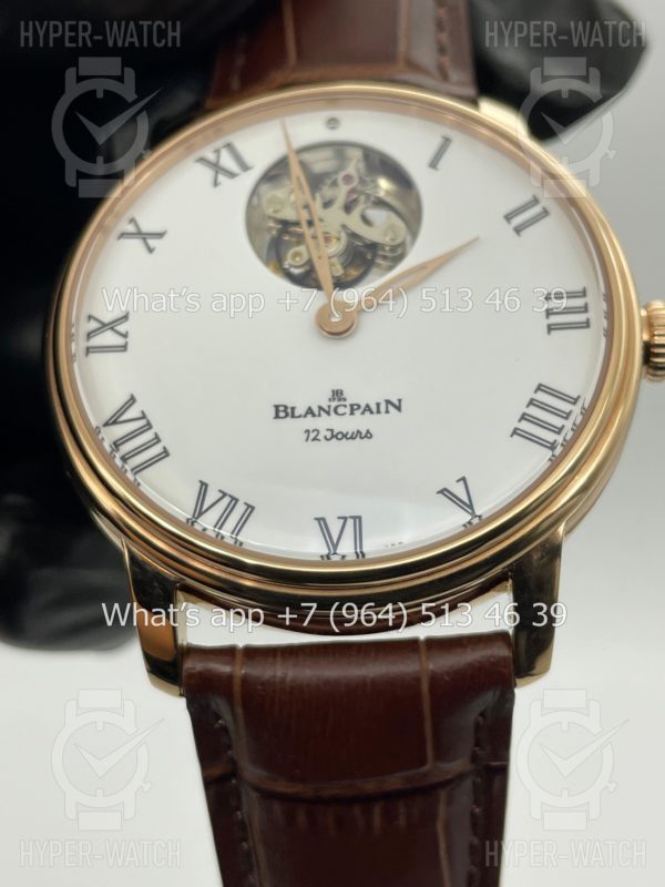 Фото 9 - Blancpain Villeret Tourbillon Volant Une Minute 12 Jours 66240-3631-55B