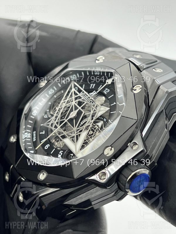 Фото 7 - Hublot Big Bang Sang Bleu II 418.CX.1114.RX.MXM20 Black