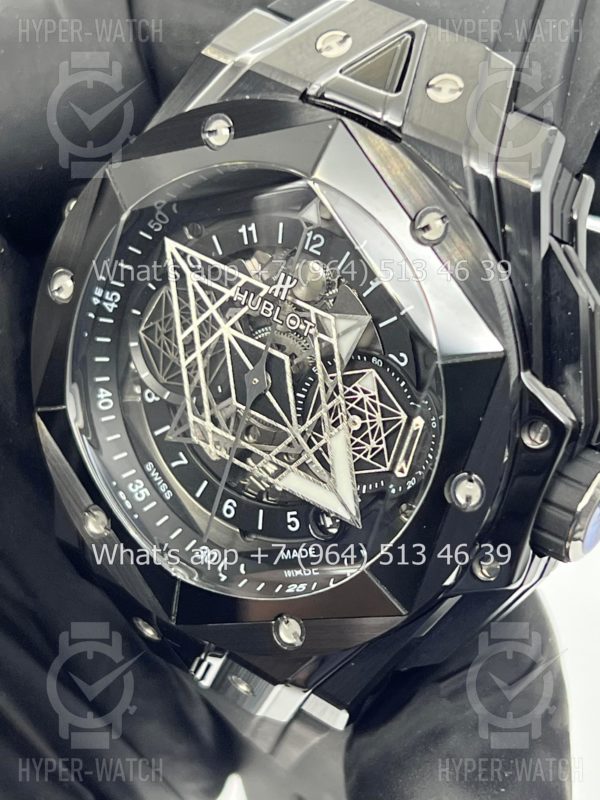 Фото 8 - Hublot Big Bang Sang Bleu II 418.CX.1114.RX.MXM20 Black