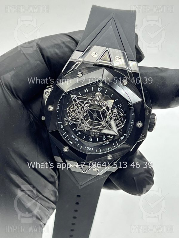 Фото 10 - Hublot Big Bang Sang Bleu II 418.CX.1114.RX.MXM20 Black