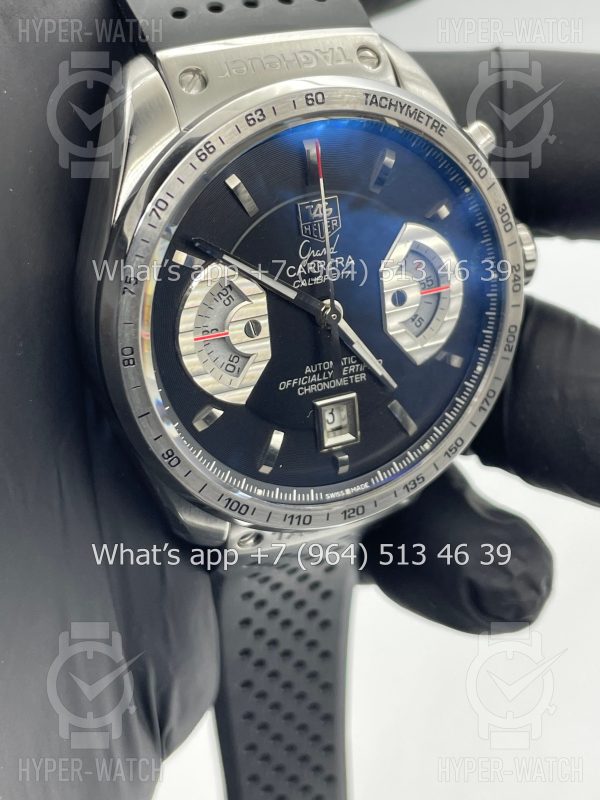 Фото 6 - TAG Heuer Grand Carrera 43mm CAV511A.BA0902