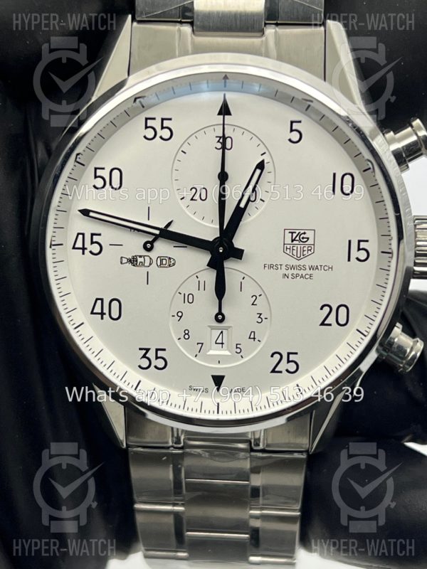 Фото 3 - Tag Heuer Carrera Calibre 1887 First Swiss Watch in Space 1962 fiyat