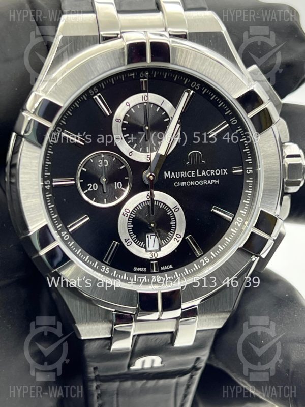 Фото 6 - Maurice Lacroix AIKON Chronograph 44mm AI1018-SS001-330-1