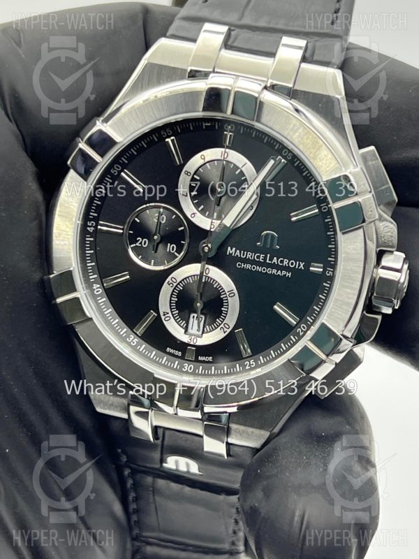 Фото 7 - Maurice Lacroix AIKON Chronograph 44mm AI1018-SS001-330-1