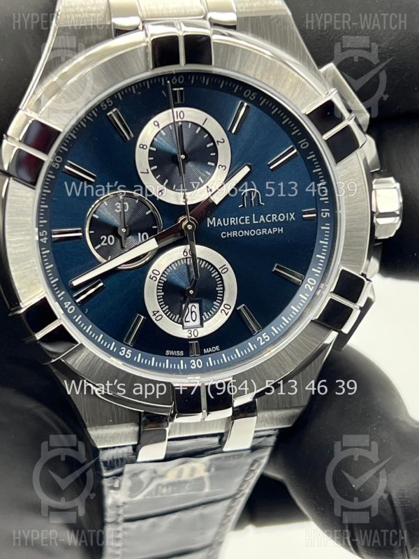 Фото 2 - Maurice Lacroix AIKON Chronograph 44mm AI1018-SS001-430