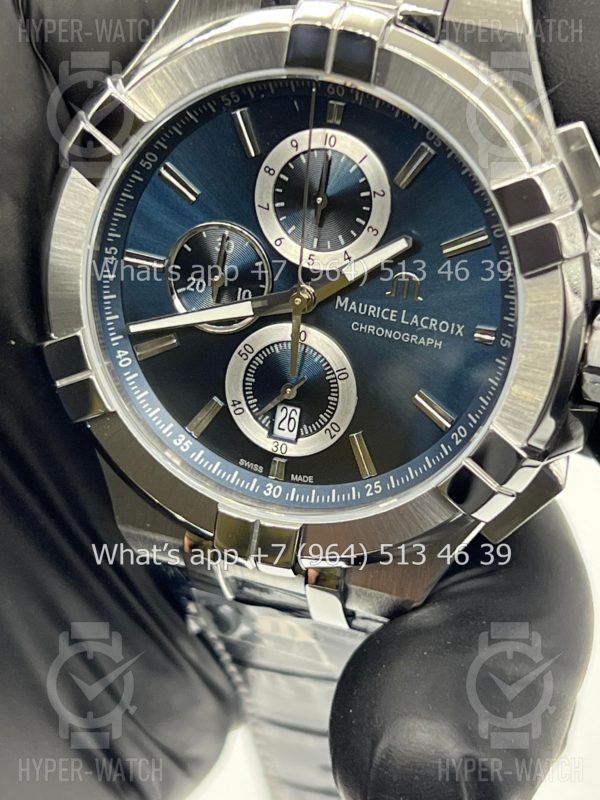 Фото 5 - Maurice Lacroix AIKON Chronograph 44mm AI1018-SS001-430