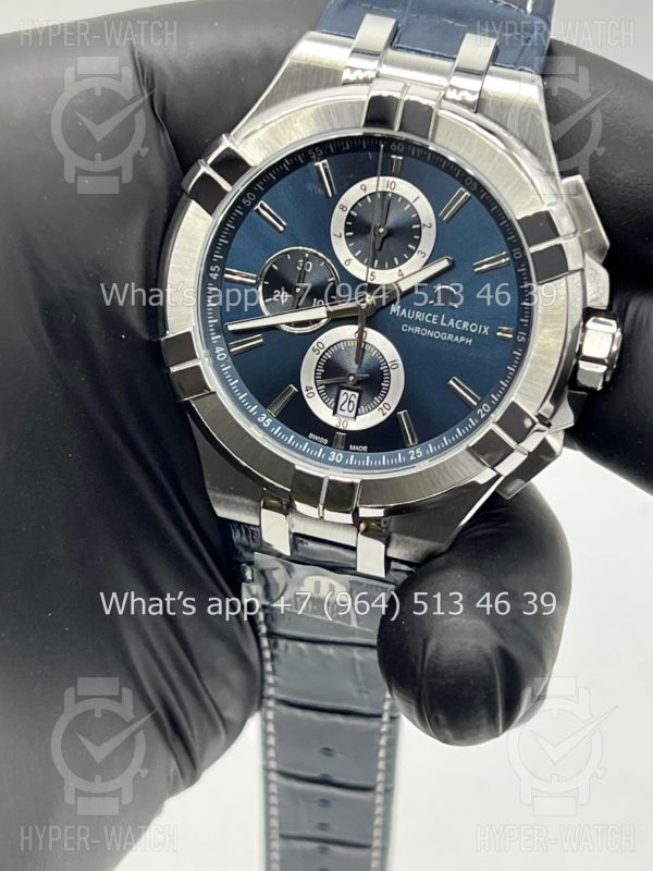 Фото 8 - Maurice Lacroix AIKON Chronograph 44mm AI1018-SS001-430