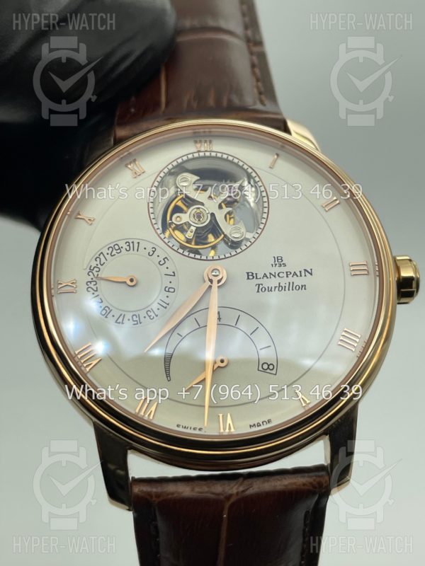 Фото 9 - Blancpain Villeret Tourbillon 6025-3642-55B