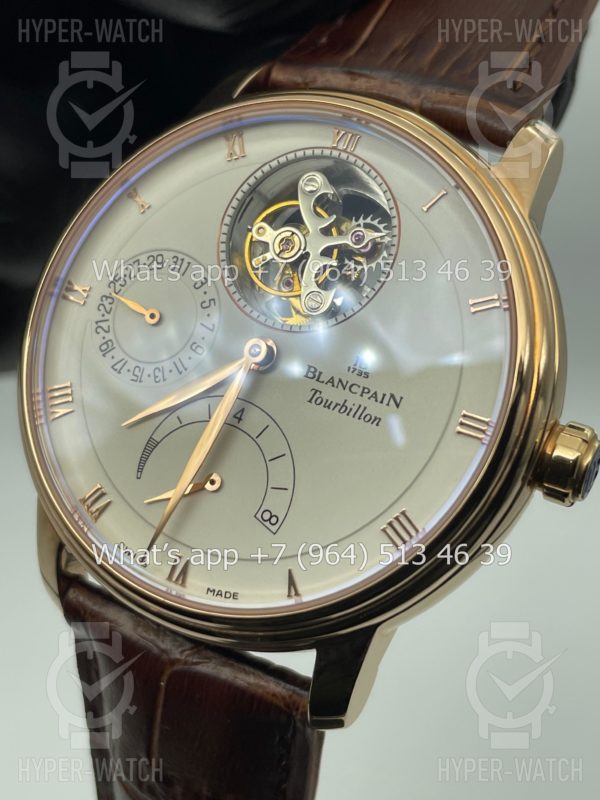 Фото 10 - Blancpain Villeret Tourbillon 6025-3642-55B