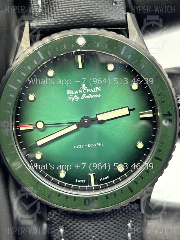 Фото 8 - Blancpain Fifty Fathoms Bathyscaphe 43mm 5005 0153